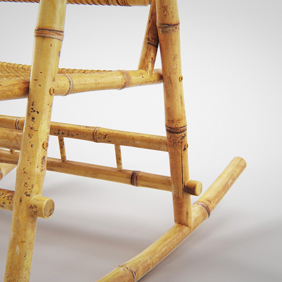 Max Bamboo Rocking Chair