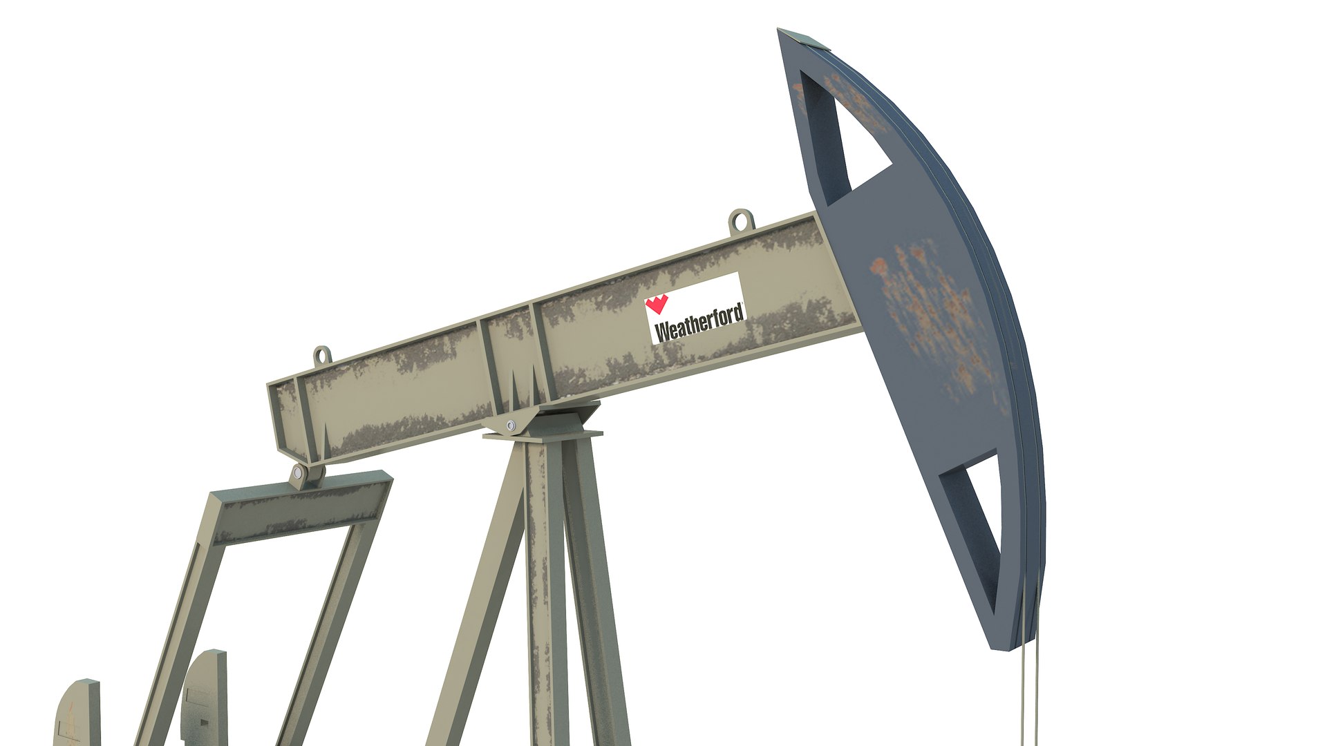 Oil Platform and Oil Pump model TurboSquid 2053272