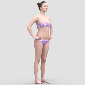 3d realistic human model