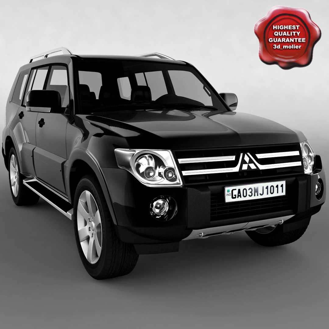 Mitsubishi Shogun 3d Model