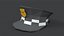 police hat 3D model