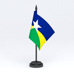 Bandeira de Rondonia Table Flag