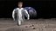 Spacesuit 3D Astronaut Rigged