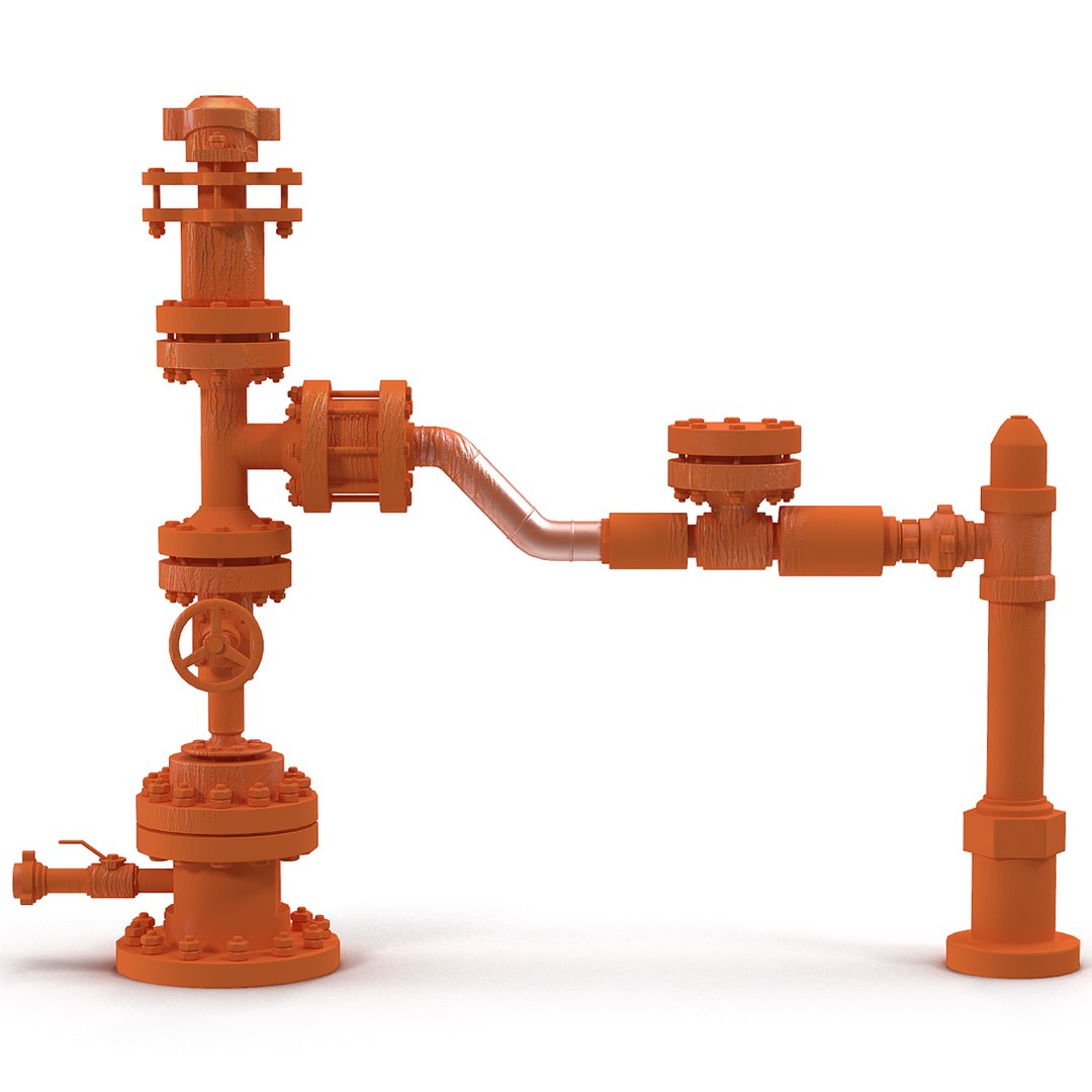 Oil Pump Stuffing Box 3D model preview
