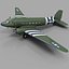 Military Transport Aircraft Douglas C-47 Skytrain