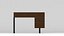 3D model desk -