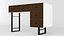 3D model desk -