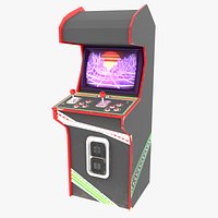 Retro Arcade Cabinet