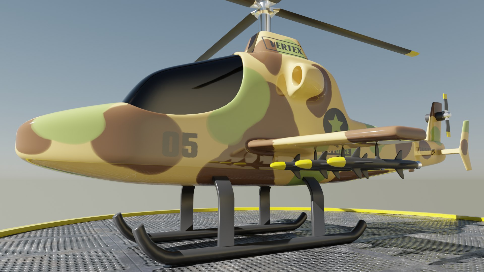 Military Helicopter model https://p.turbosquid.com/ts-thumb/hA/ovqrFM/pX/close4/png/1766256129/1920x1080/fit_q87/34116f4a0429be613b5ef6d20e50aaf2b3b60a35/close4.jpg