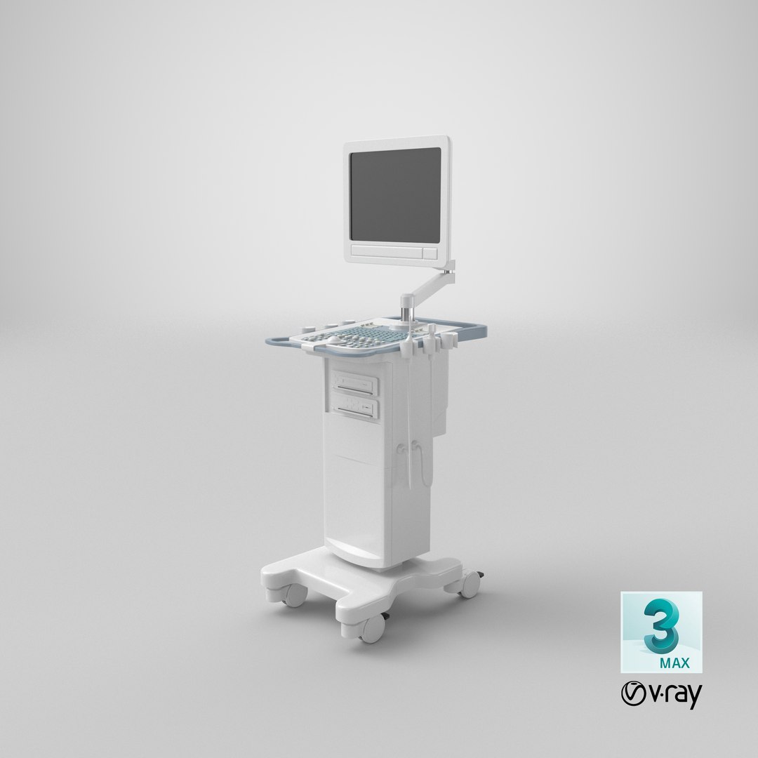 3D Ultrasound Machine Model - TurboSquid 2143328