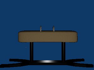 3ds max pommel horse