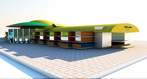 cyber fashion mall 3D