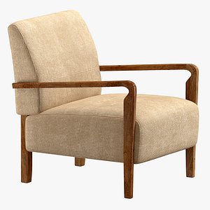 3D Niguel Lounge Chair by Lawson-Fenning model