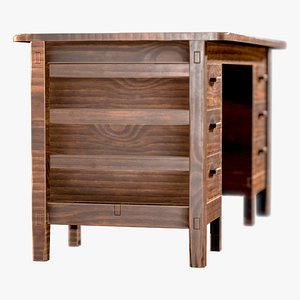 3D model Wood Table
