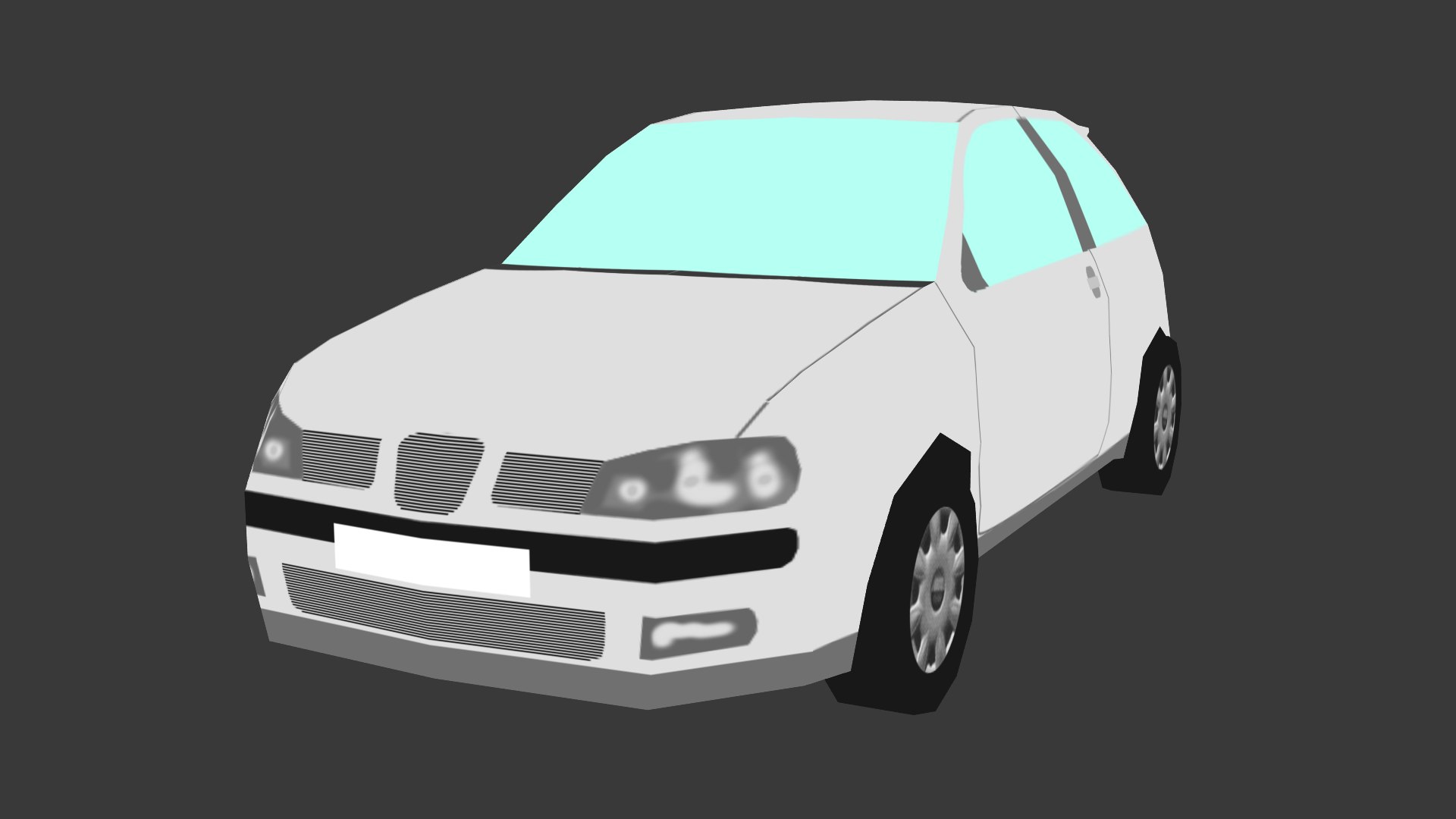 3d seat ibiza model