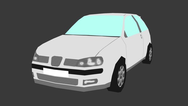 3d Seat Ibiza Model