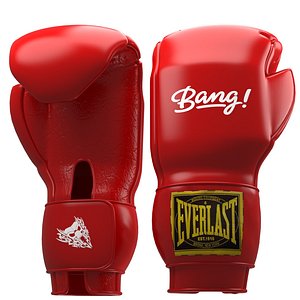3D boxing sport model