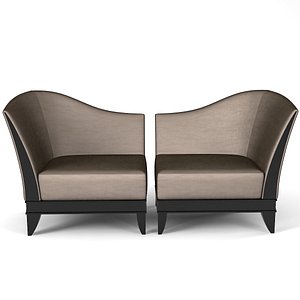 vendome selva armchair 3D model