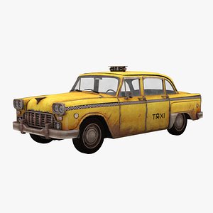 New York Old Checker Cab