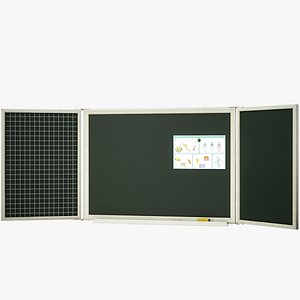 Classroom Chalkboard Green PBR