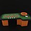 Roulette table