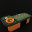 Roulette table
