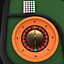 Roulette table