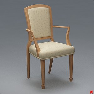 chair 3d dxf