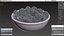 Bowl of Black Dry Raisins