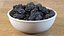 Bowl of Black Dry Raisins