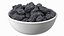 Bowl of Black Dry Raisins
