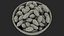 Bowl of Black Dry Raisins