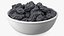 Bowl of Black Dry Raisins