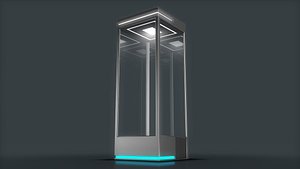 Sci Fi Container 3D model