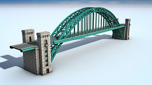 tyne bridge 3d model