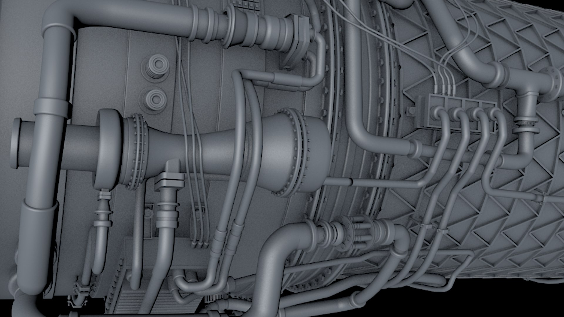 Jet Engine 3D Model - TurboSquid 2359328