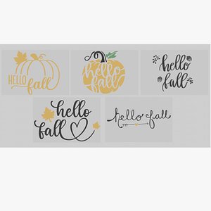 Hello Fall Decor