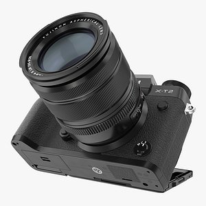 Digital Camera Fuji X-T2 Rigged