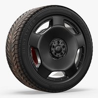 Luxury Van Alloy Wheel Black