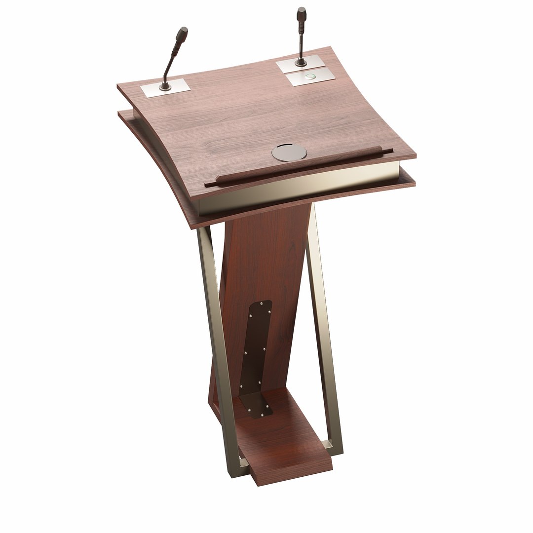 Modern Podium Type 2 3D - TurboSquid 2350317