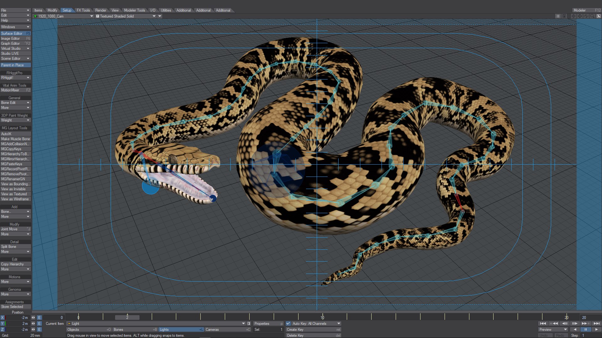 3D Animated Scrub Python Model - TurboSquid 1950276
