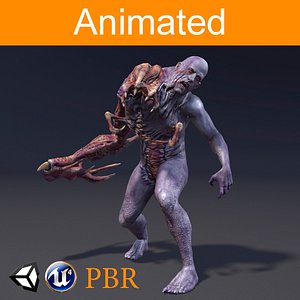 character parazite 3D