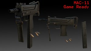 High Quality MAC 3D Model Realistic Game Ready