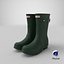 Botas de lluvia cortas