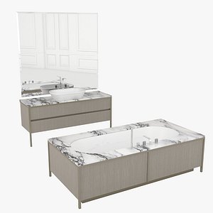 Bathroom Set Algonquin Mitage Milldue 02