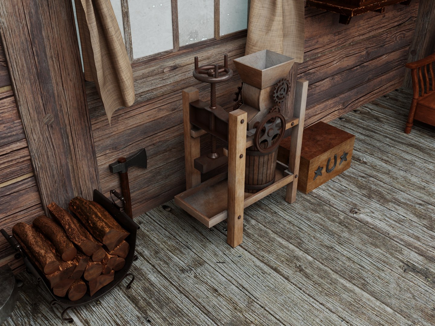 3D Interior of a Medieval Wooden Cabin https://p.turbosquid.com/ts-thumb/hC/4seX8p/Ah/115/jpg/1776824778/1920x1080/fit_q87/93d8bfc6f7234a47f47f5b2145d1b520028cad5c/115.jpg