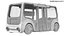 Ônibus elétrico autônomo