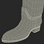 3d model winter shoes