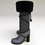 3d model winter shoes