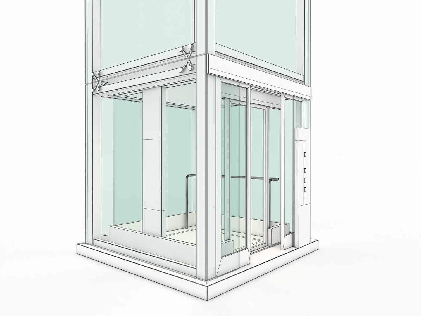 Elevator Model - TurboSquid 1725426